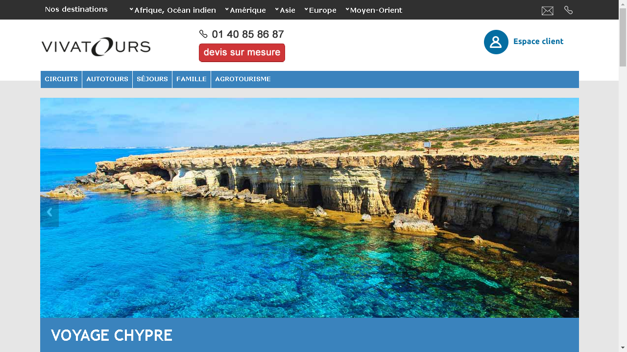 Capture d'écran de http://www.voyage-a-chypre.com